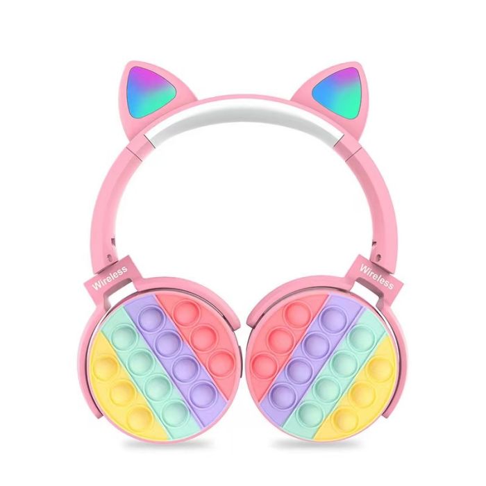 New cat color bluetooth headphone HZD2950B